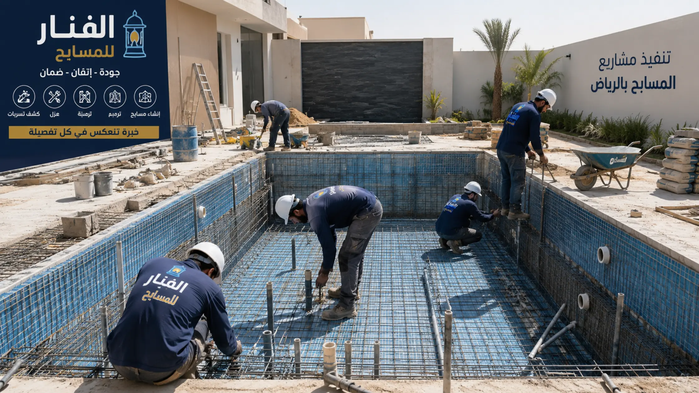 شركة انشاء مسابح بالرياض
